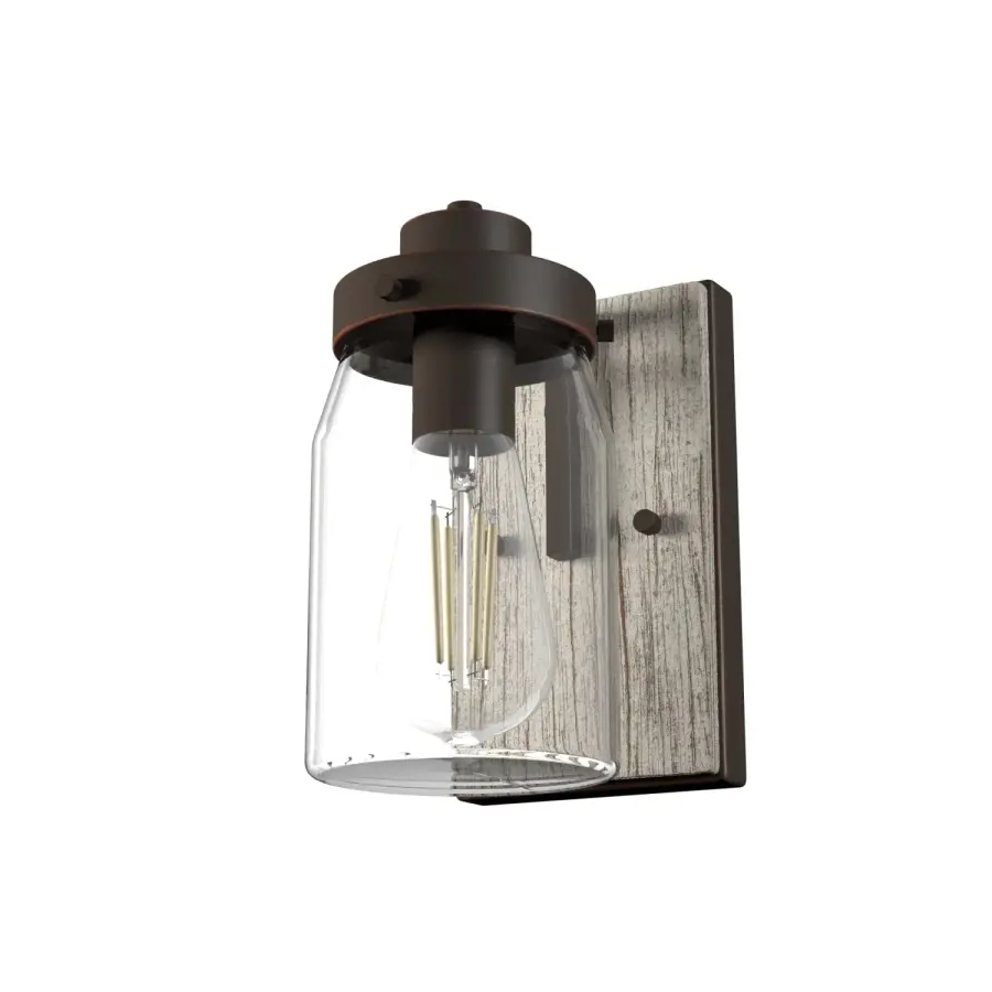 Devon Park One Light Wall Sconce in Onyx Bengal - Image 10