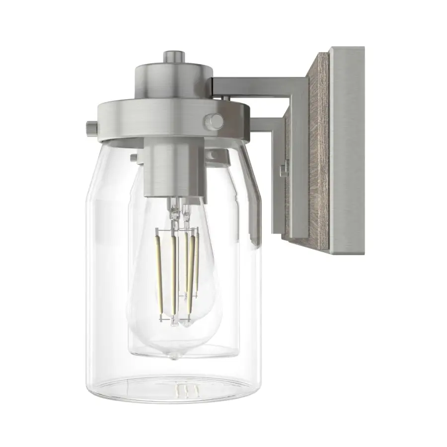 Devon Park Two Light Bathroom Vanity in Brushed Nickel - Image 14