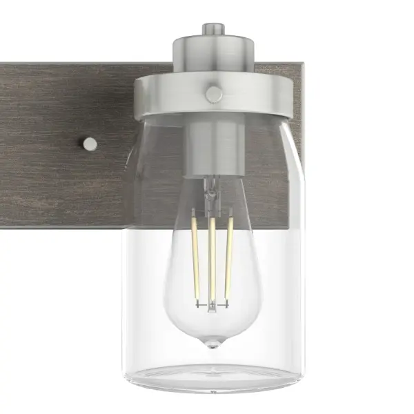 Devon Park Two Light Bathroom Vanity in Brushed Nickel - Image 16