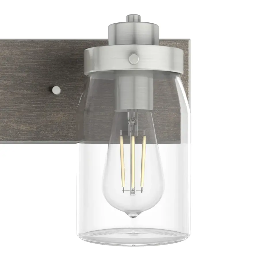 Devon Park Two Light Bathroom Vanity in Brushed Nickel - Image 16