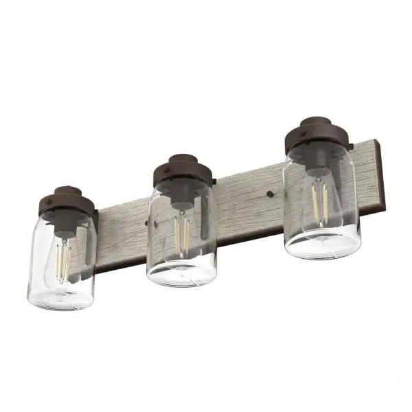 Devon Park Three Light Bathroom Vanity in Brushed Nickel - Image 13