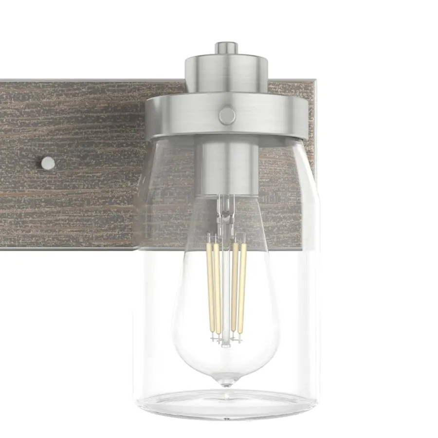 Devon Park Three Light Bathroom Vanity in Brushed Nickel - Image 16