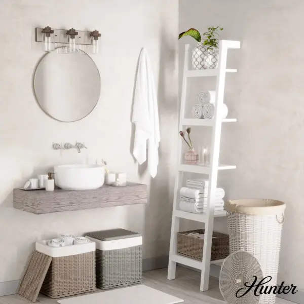 Devon Park Three Light Bathroom Vanity in Brushed Nickel - Image 4