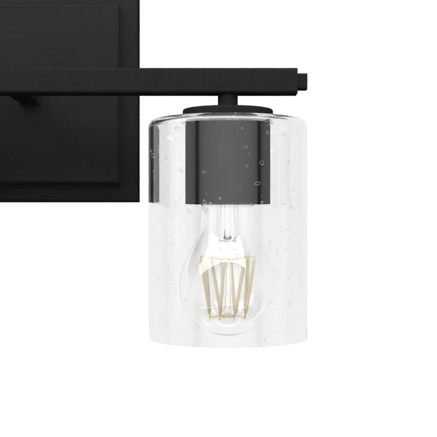 Kerrison Three Light Bathroom Vanity in Natural Black Iron - Image 14
