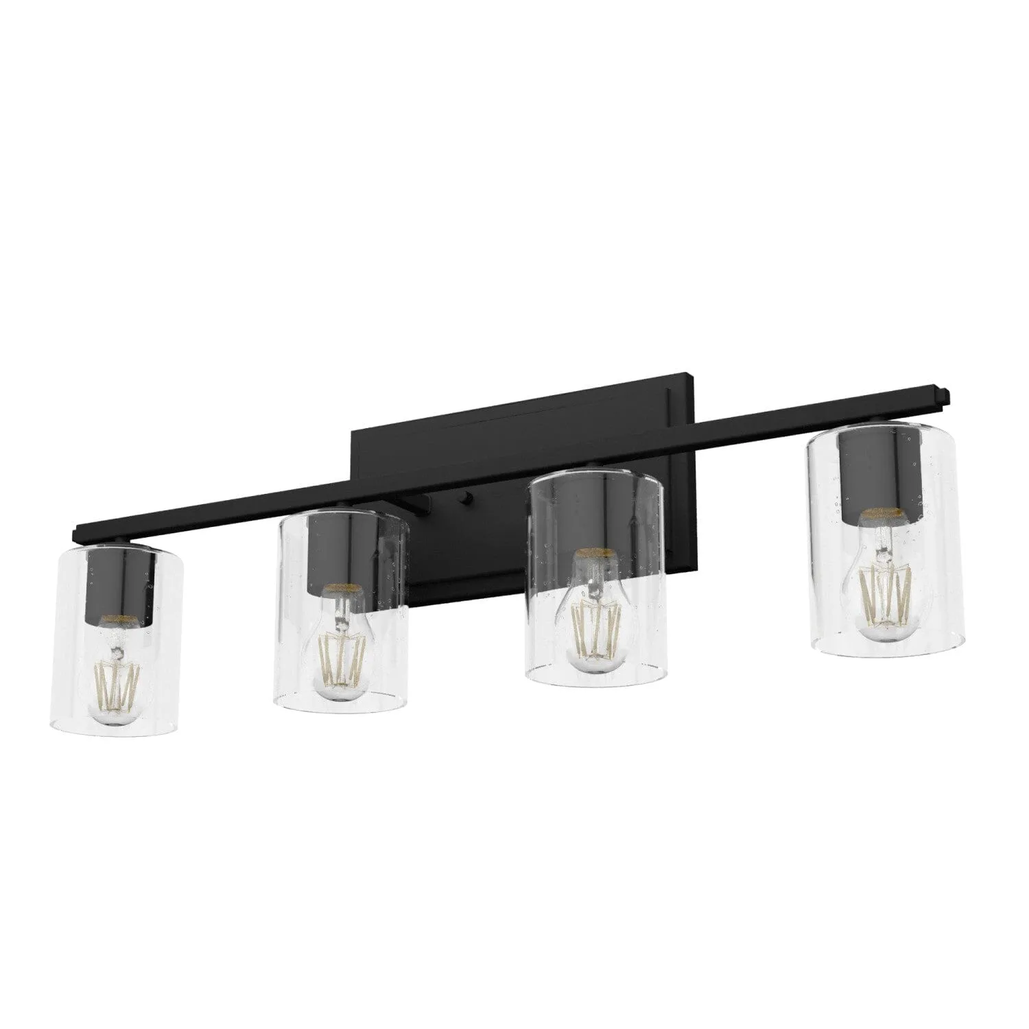 Kerrison Four Light Bathroom Vanity in Brushed Nickel