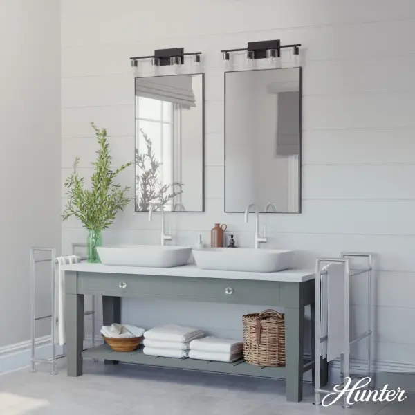 Kerrison Four Light Bathroom Vanity in Brushed Nickel - Image 3