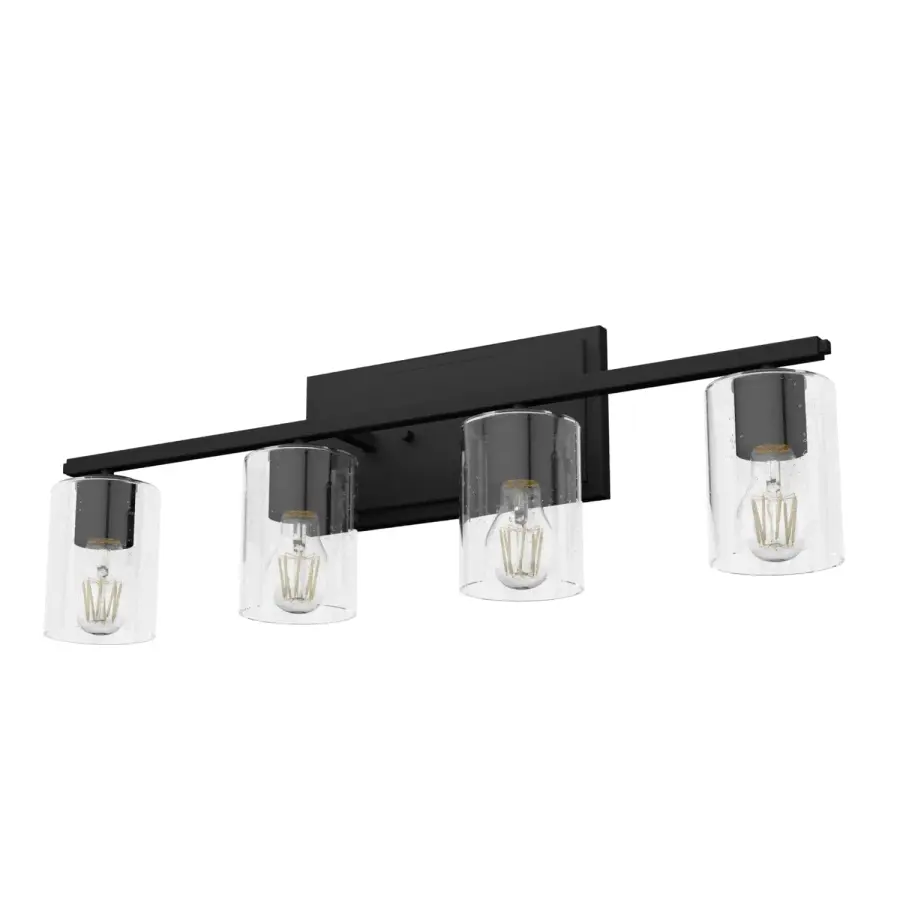 Kerrison Four Light Bathroom Vanity in Brushed Nickel - Image 10