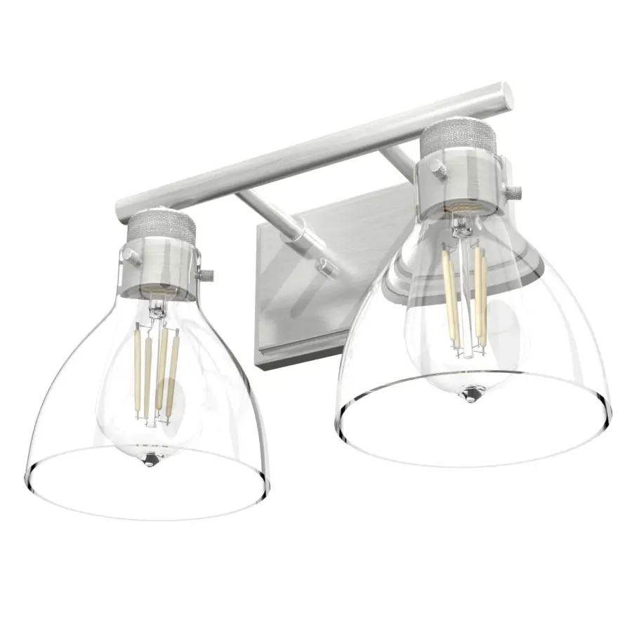 Van Nuys Two Light Bathroom Vanity in Alturas Gold - Image 13