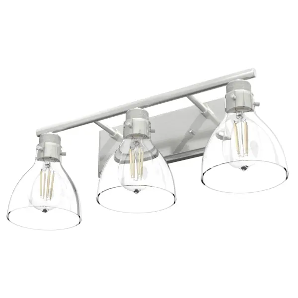 Van Nuys Three Light Bathroom Vanity in Brushed Nickel - Image 16