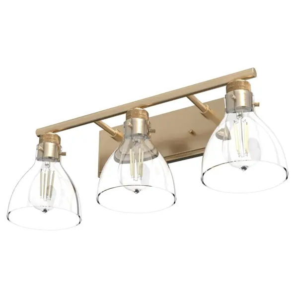Van Nuys Three Light Bathroom Vanity in Brushed Nickel - Image 17