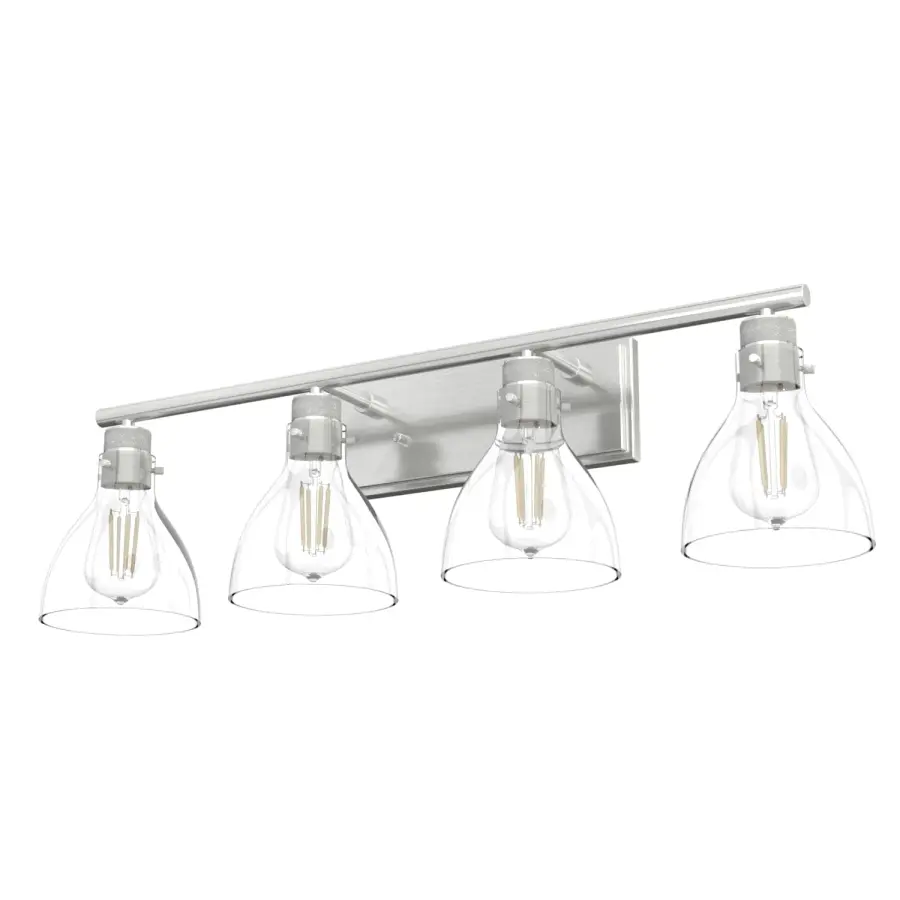 Van Nuys Four Light Bathroom Vanity in Alturas Gold - Image 11