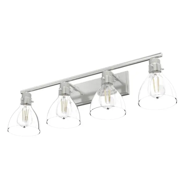 Van Nuys Four Light Bathroom Vanity in Alturas Gold - Image 13
