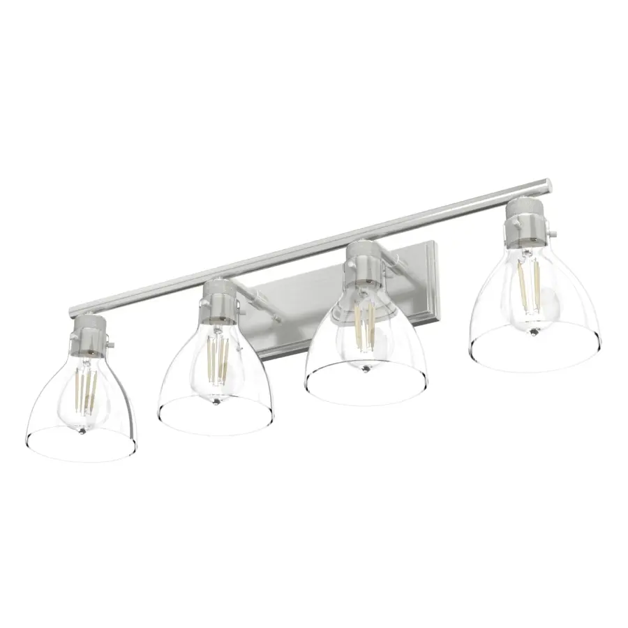Van Nuys Four Light Bathroom Vanity in Alturas Gold - Image 13