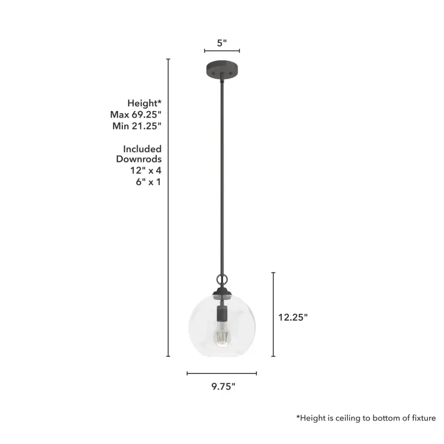 High Oaks One Light Pendant in Noble Bronze - Image 11