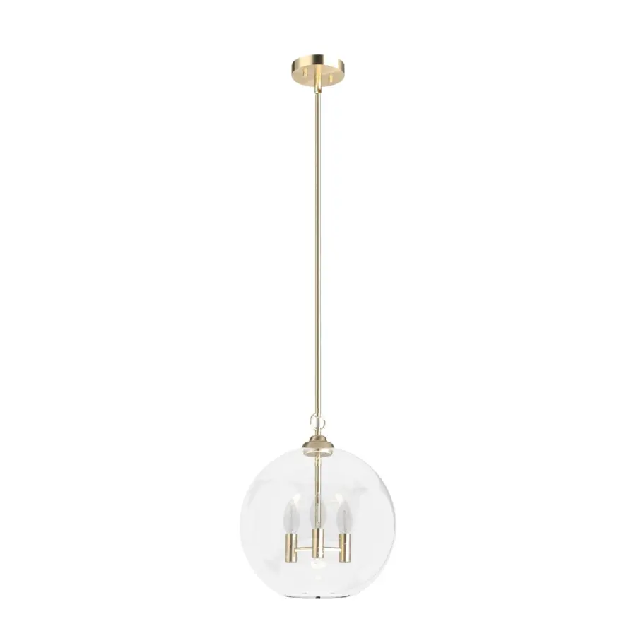 High Oaks Three Light Pendant in Alturas Gold - Image 18