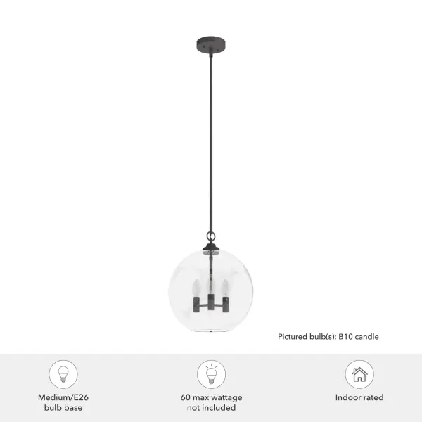 High Oaks Three Light Pendant in Alturas Gold - Image 7