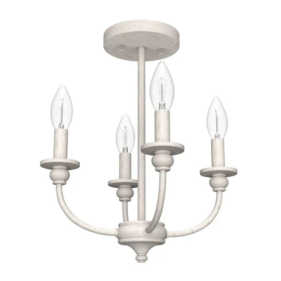 Southcrest Four Light Semi-Flush Mount in Luxe Gold - Image 13