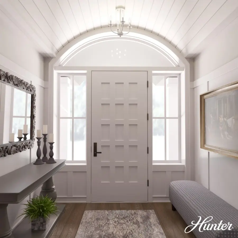 Southcrest Four Light Semi-Flush Mount in Luxe Gold - Image 4