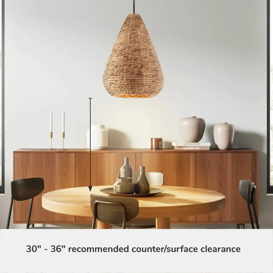 Cambria Three Light Pendant in Matte Black - Image 6