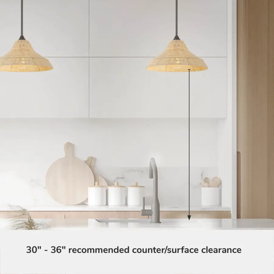 Agoura One Light Pendant in Matte Black - Image 6