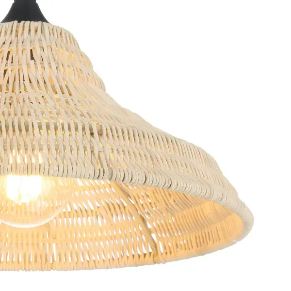 Agoura One Light Pendant in Matte Black - Image 9