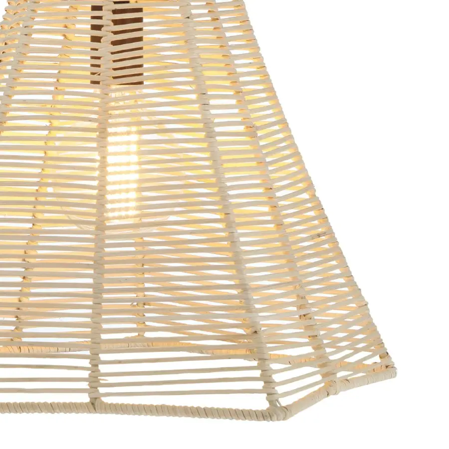 Comet Large Rattan Pendant Light - Image 9