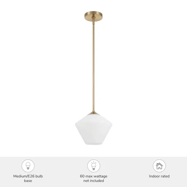 Celestial Valley One Light Pendant in Matte Black - Image 5