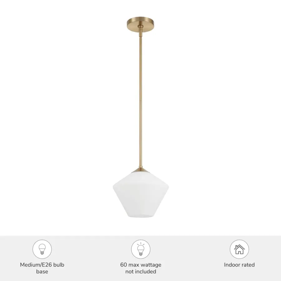 Celestial Valley One Light Pendant in Matte Black - Image 5