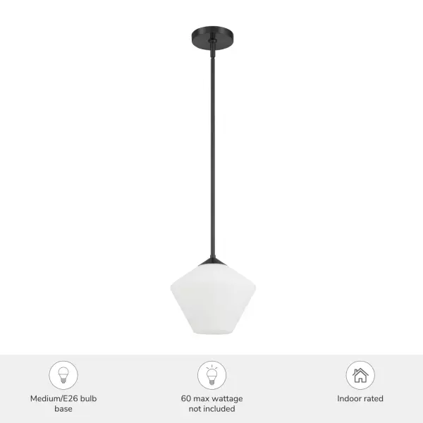 Celestial Valley One Light Pendant in Matte Black - Image 6