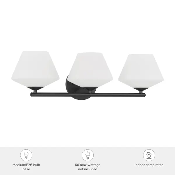 Celestial Valley Three Light Vanity in Alturas Gold - Image 5