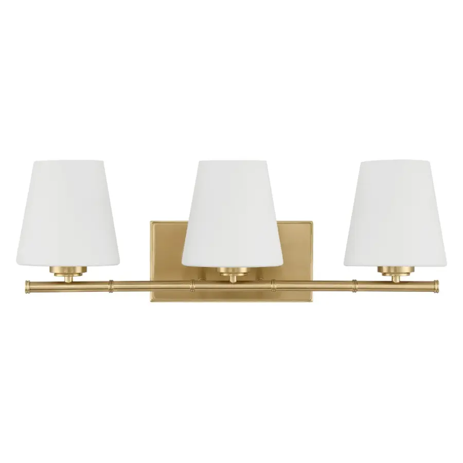 Fauna Grove 3-Light Vanity in Alturas Gold - Image 1