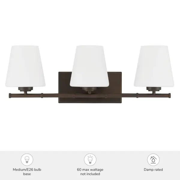 Fauna Grove 3-Light Vanity in Alturas Gold - Image 6