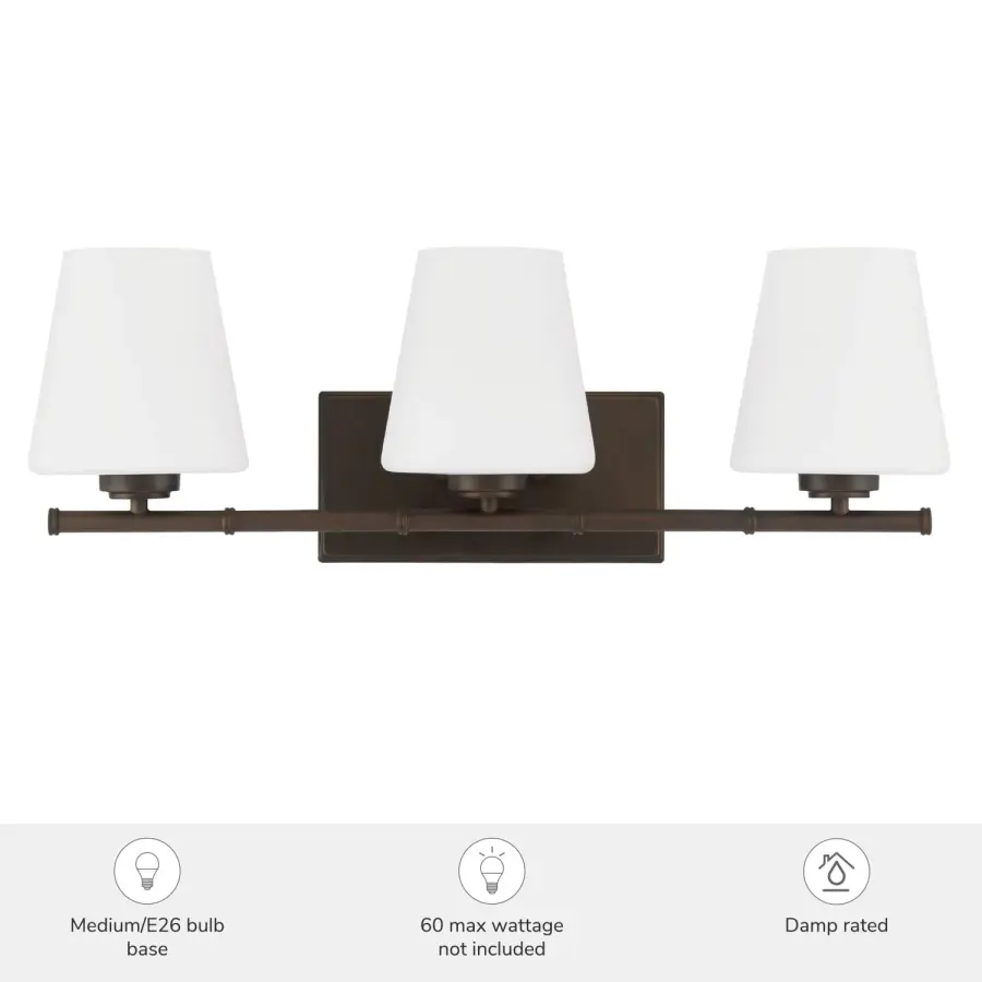 Fauna Grove 3-Light Vanity in Alturas Gold - Image 6