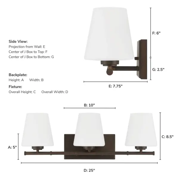 Fauna Grove 3-Light Vanity in Alturas Gold - Image 8