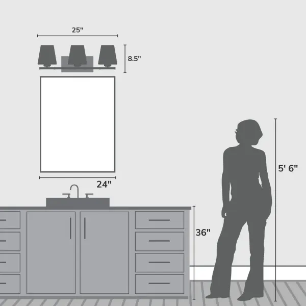 Fauna Grove 3-Light Vanity in Alturas Gold - Image 10