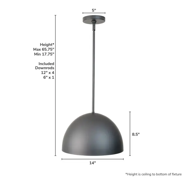 Erling One Light Pendant in Sandstone - Image 12