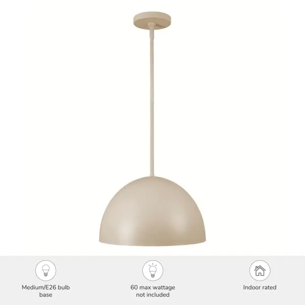 Erling One Light Pendant in Sandstone - Image 7