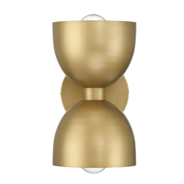 Erling Two Light Wall Sconce in Matte Black - Image 12