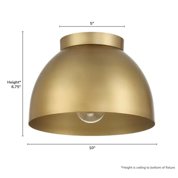Erling One Light Flush Mount in Sandstone - Image 11