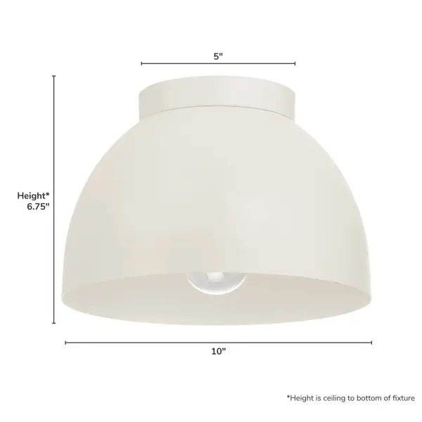 Erling One Light Flush Mount in Sandstone - Image 12