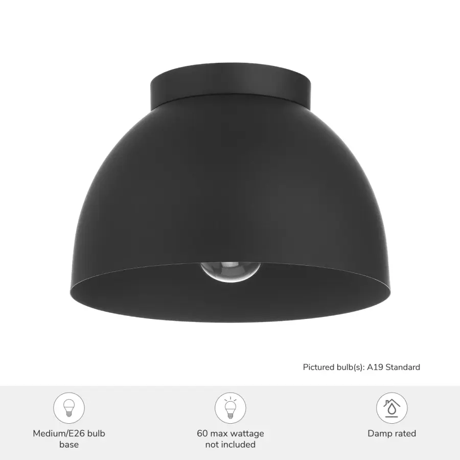 Erling One Light Flush Mount in Sandstone - Image 7