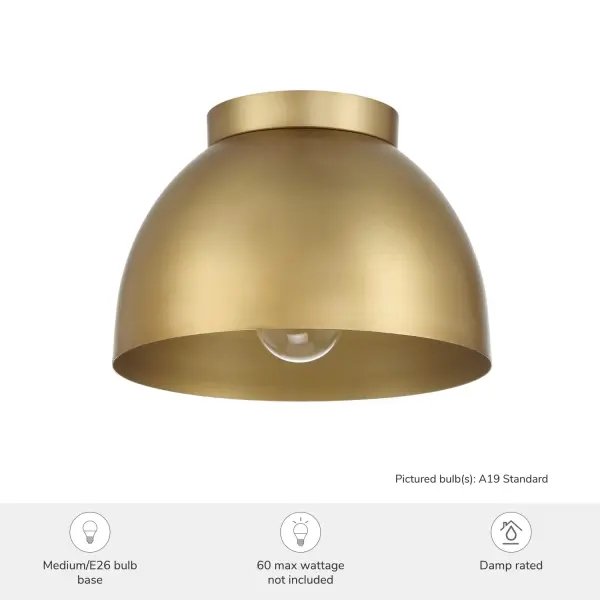 Erling One Light Flush Mount in Sandstone - Image 8