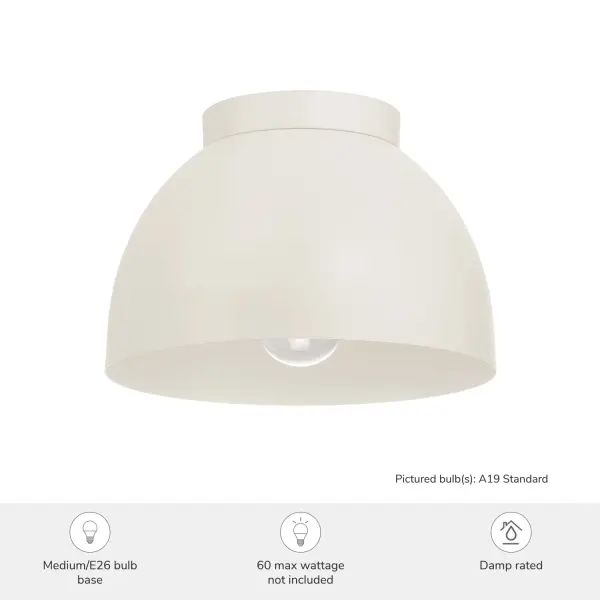 Erling One Light Flush Mount in Sandstone - Image 9