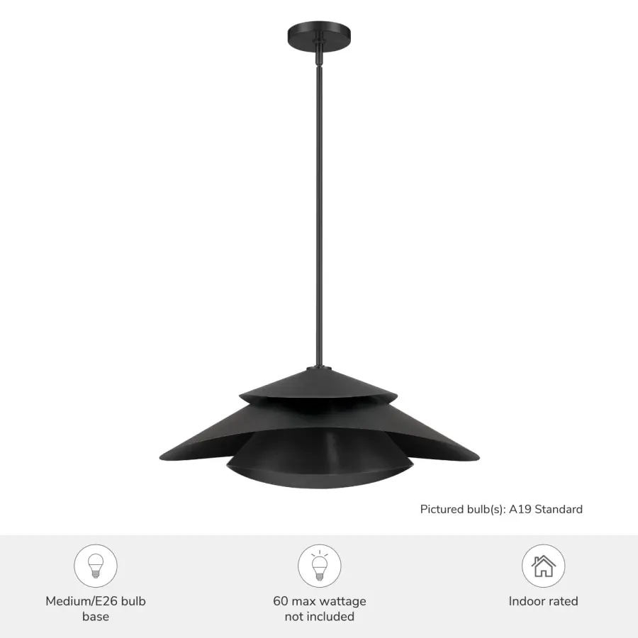 Hiro Extra Large Pendant in Alturas Gold - Image 5