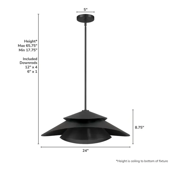 Hiro Extra Large Pendant in Alturas Gold - Image 7