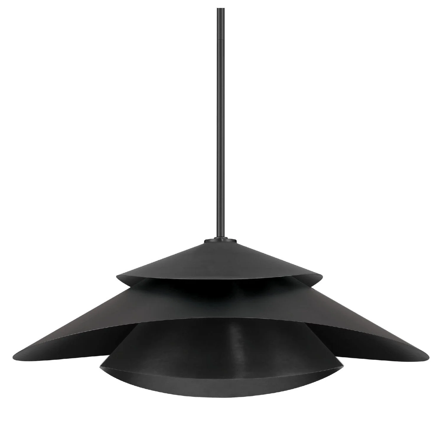 Hiro Extra Large Pendant in Matte Black
