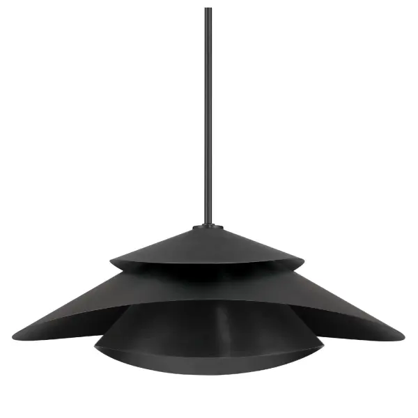 Hiro Extra Large Pendant in Matte Black - Image 1