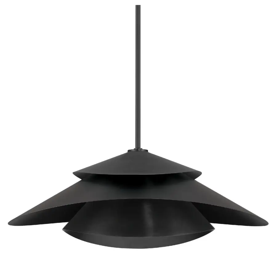 Hiro Extra Large Pendant in Matte Black - Image 1