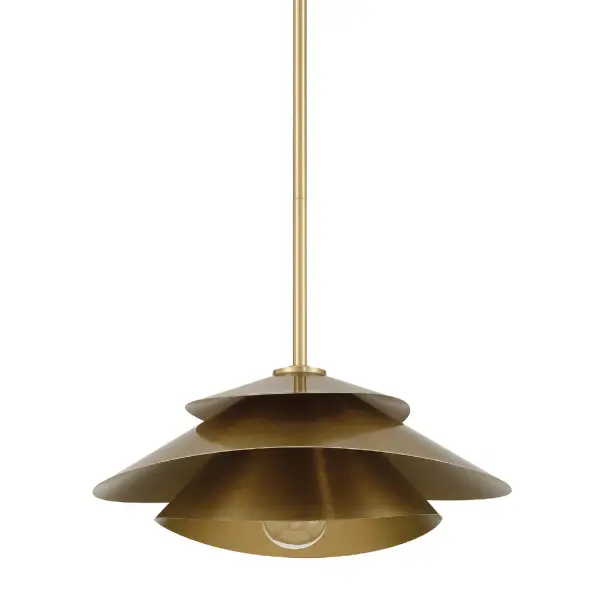 Hiro Large Pendant in Alturas Gold - Image 1