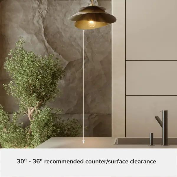 Hiro Large Pendant in Matte Black - Image 11